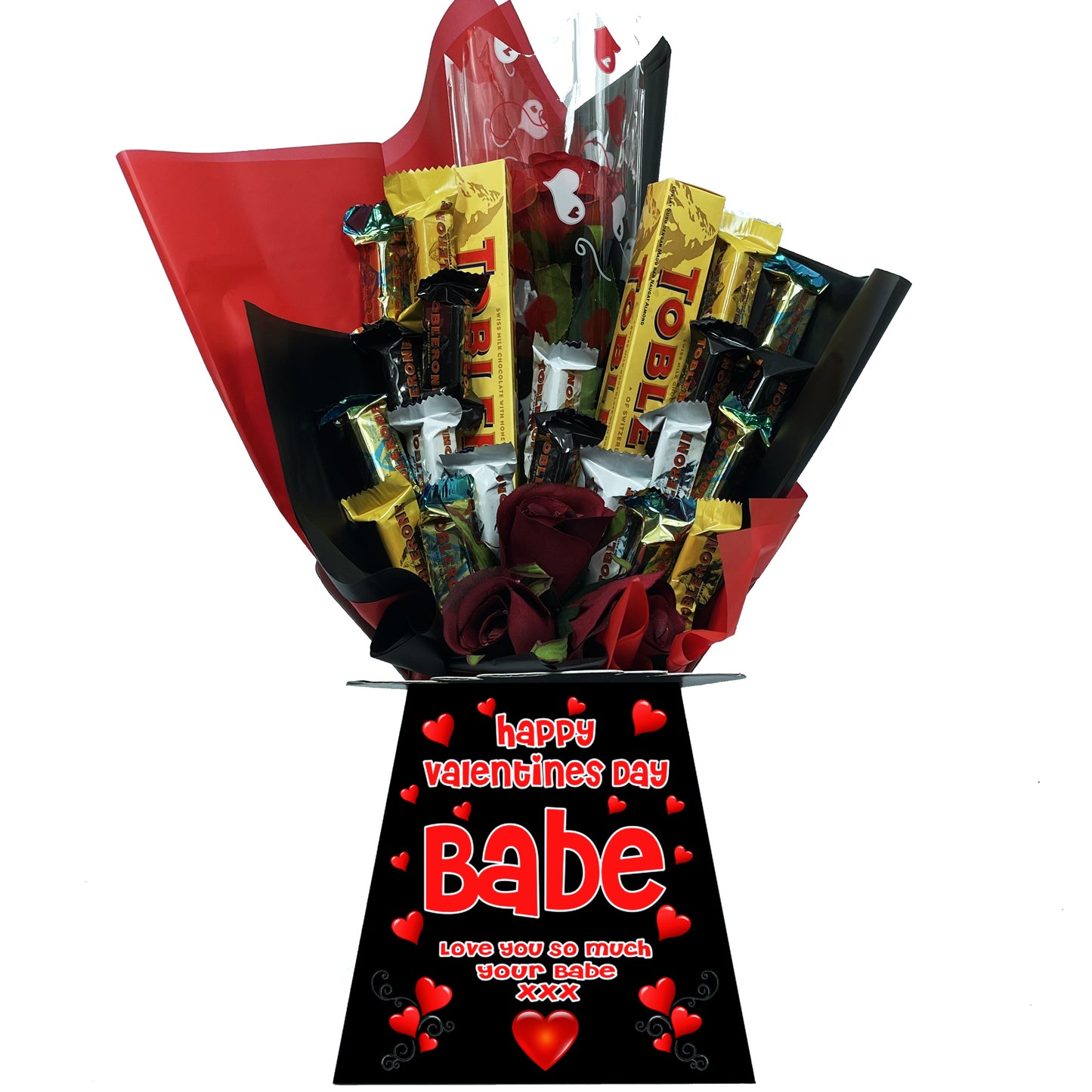 Large Valentines Toblerone